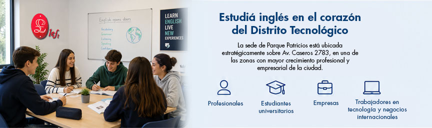 Estudia ingles en el corazon del Distrito Tecnologico