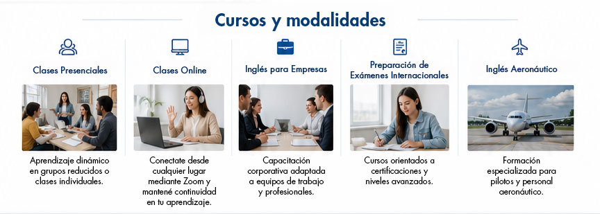 Cursos y modalidades