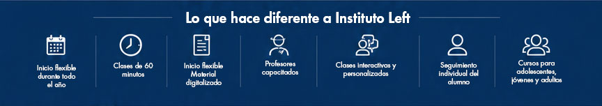Lo que hace diferente a Instituto Left
